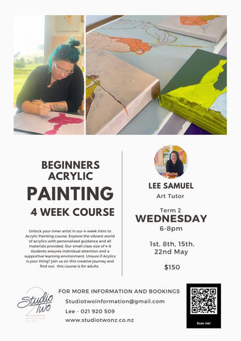 Intro to Acrylic painting - 4 week course